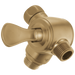 Delta Universal Showering Components U4929 3-Way Shower Arm Diverter for Hand Shower, champagne bronze