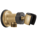 Delta Universal Showering Components U4985 Adjustable Wall Mount Elbow, champagne bronze