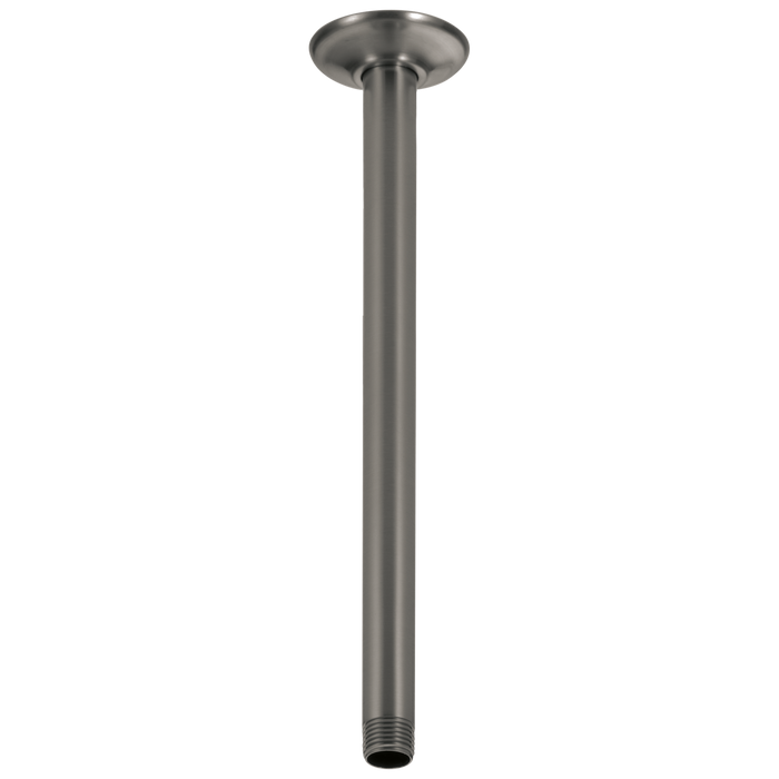Delta Universal Showering Components U4998 Shower Arm & Flange 14" Ceiling Mount, black stainless