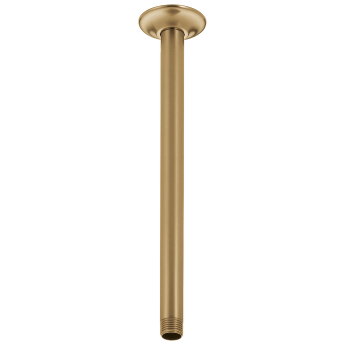 Delta Universal Showering Components U4998 Shower Arm & Flange 14" Ceiling Mount, champagne bronze