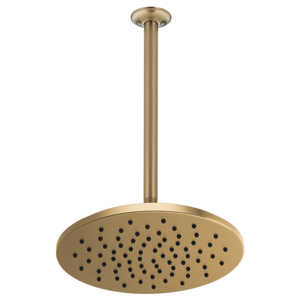 Delta Universal Showering Components U4998 Shower Arm & Flange 14" Ceiling Mount, champagne bronze - view 4