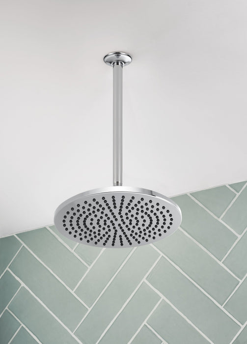 Delta Universal Showering Components U4998 Shower Arm & Flange 14" Ceiling Mount, chrome - view 3