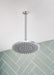 Delta Universal Showering Components U4998 Shower Arm & Flange 14" Ceiling Mount, chrome - view 3