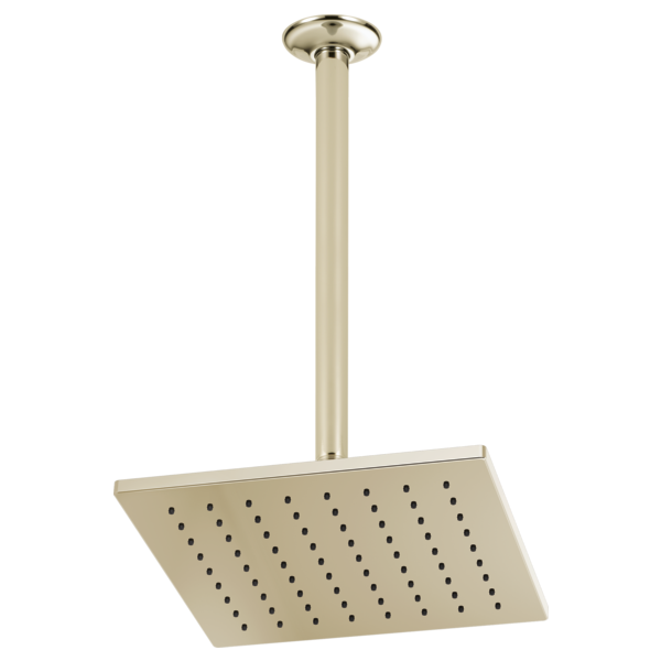 Delta Universal Showering Components U4998 Shower Arm & Flange 14" Ceiling Mount, polished nickel - view 3