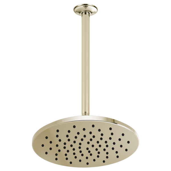Delta Universal Showering Components U4998 Shower Arm & Flange 14" Ceiling Mount, polished nickel - view 4