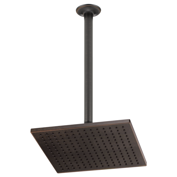 Delta Universal Showering Components U4998 Shower Arm & Flange 14" Ceiling Mount, venetian bronze - view 2