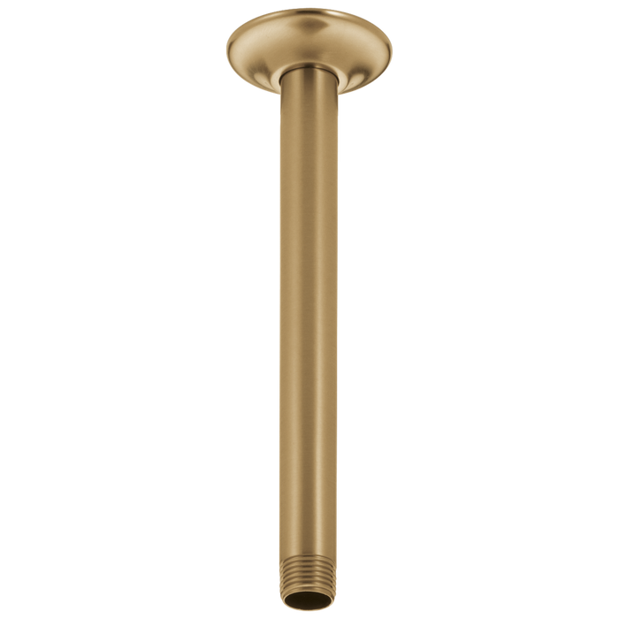 Delta Universal Showering Components U4999 10" Ceiling Mount Shower Arm and Flange, champagne bronze