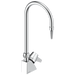 Commercial W66 Series Single Handle Water W6600 Single Handle Deck-mount Water Faucet, chrome