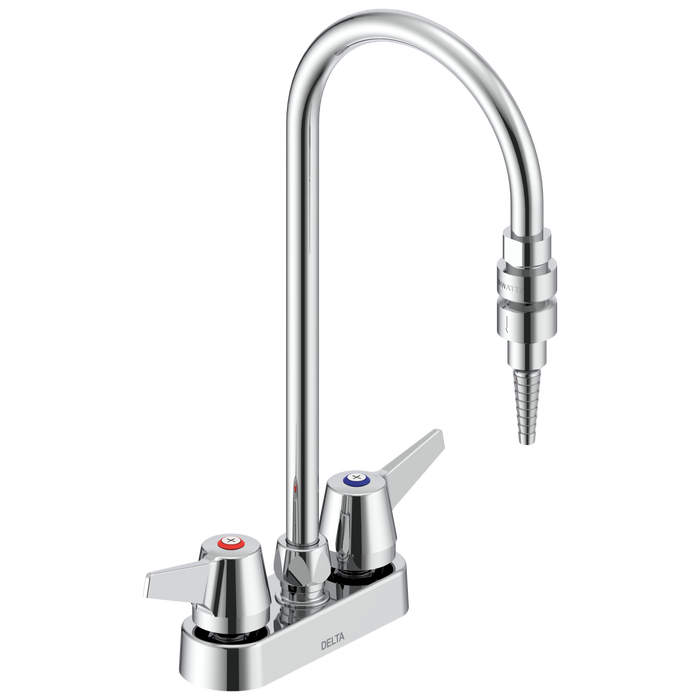 Commercial W67 Series Mixing Faucet W6720 Two Handle 4 In Deck-mount Laboratory Mixing Faucet