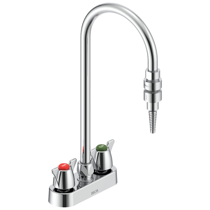 Commercial W67 Series Mixing Faucet W6720 Two Handle 4 In Deck-mount Laboratory Mixing Faucet
