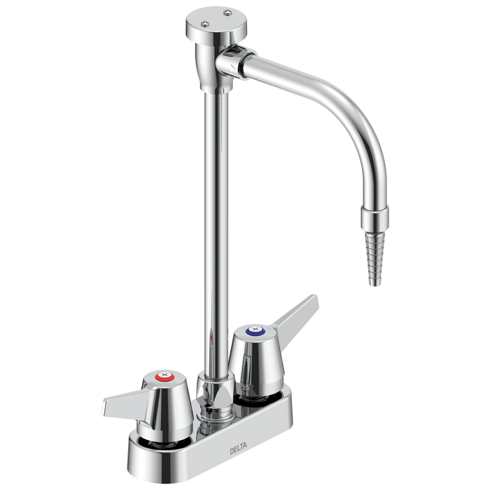 Commercial W67 Series Mixing Faucet W6720 Two Handle 4 In Deck-mount Laboratory Mixing Faucet