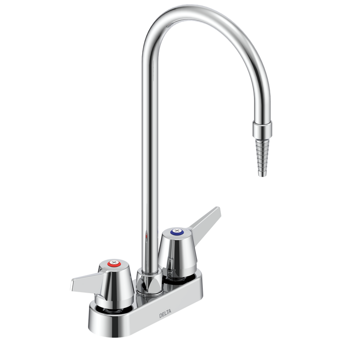 Commercial W67 Series Mixing Faucet W6720 Two Handle 4 In Deck-mount Laboratory Mixing Faucet