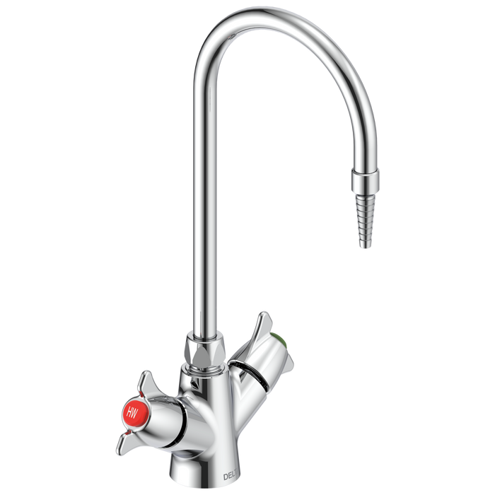 Commercial W67 Series Mixing Faucet W6760 Two Handle Deck-mount Single Shank Laboratory Mixing Faucet