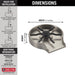 Delta GR150 Glass Rinser, spotshield stainless - view 2