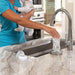 Delta GR150 Glass Rinser, spotshield stainless - view 3