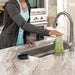 Delta GR150 Glass Rinser, spotshield stainless - view 4