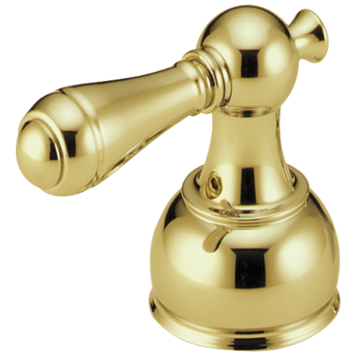 Delta H215PB Metal Lever Handle Set, polished brass