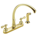 Delta H215PB Metal Lever Handle Set, polished brass - view 5