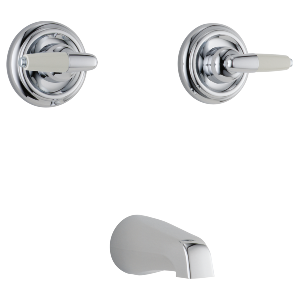 Delta H22 Metal Lever Handle Set - Less Accents, chrome - view 3