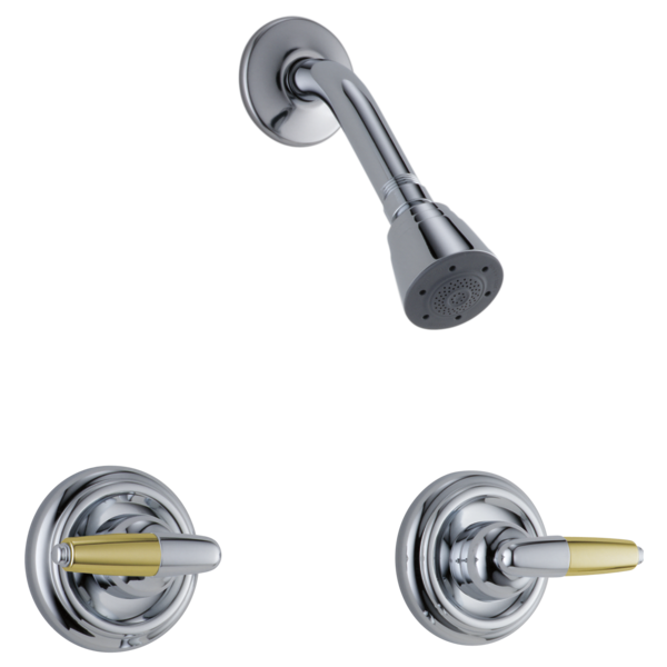 Delta H22 Metal Lever Handle Set - Less Accents, chrome - view 4
