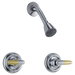 Delta H22 Metal Lever Handle Set - Less Accents, chrome - view 4