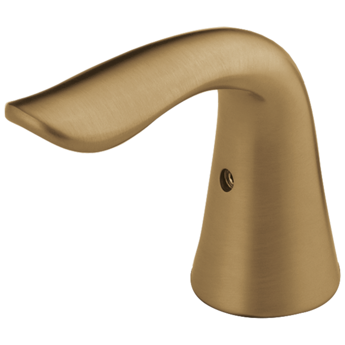 Delta Lahara H238CZ Metal Lever Handle Set - 2H Bathroom, champagne bronze