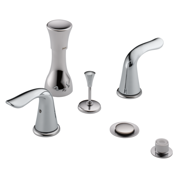 Delta Lahara H238CZ Metal Lever Handle Set - 2H Bathroom, chrome - view 2