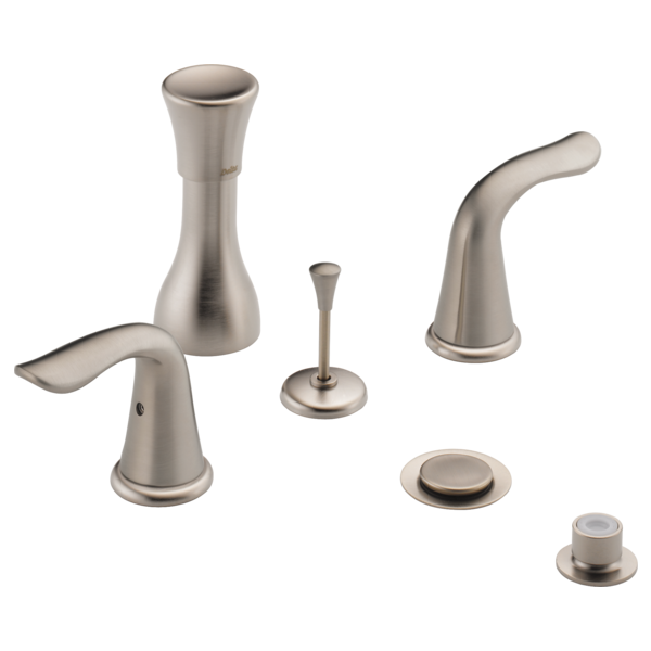 Delta Lahara H238CZ Metal Lever Handle Set - 2H Bathroom, stainless steel - view 2