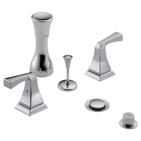 Delta Dryden H251SP Metal Lever Handle Set - 2H Bathroom, chrome - view 2