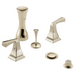 Delta Dryden H251SP Metal Lever Handle Set - 2H Bathroom, polished nickel - view 4