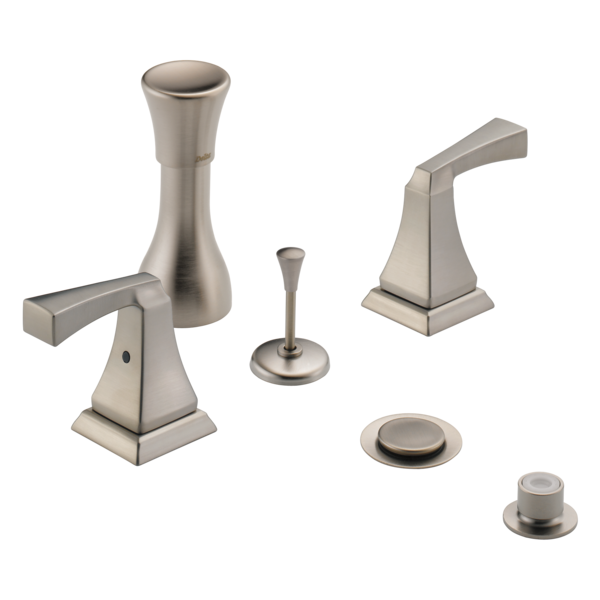 Delta Dryden H251SP Metal Lever Handle Set - 2H Bathroom, stainless steel - view 2