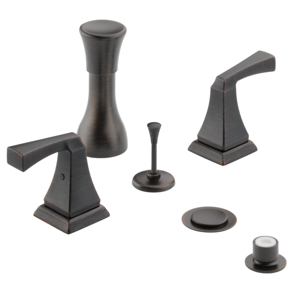 Delta Dryden H251SP Metal Lever Handle Set - 2H Bathroom, venetian bronze - view 2