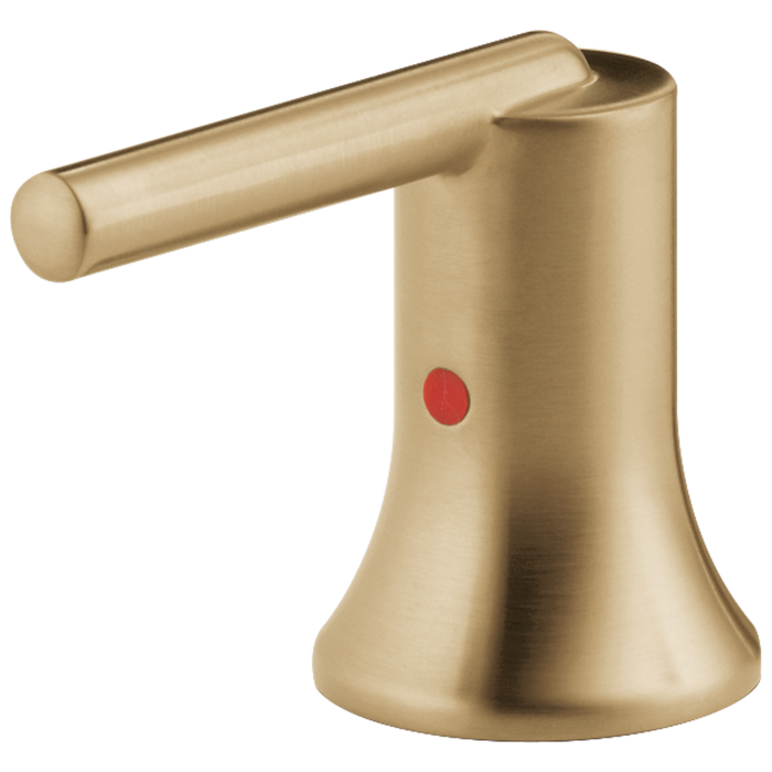 Delta Trinsic H259BL Metal Lever Handle Set - 2H Bathroom, champagne bronze