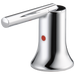 Delta Trinsic H259BL Metal Lever Handle Set - 2H Bathroom, chrome