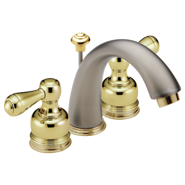 Delta NeoStyleOld H25PB Metal Lever Handle Set - 2H Bathroom
