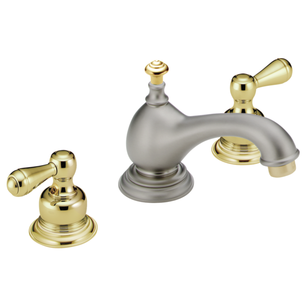 Delta NeoStyleOld H25PB Metal Lever Handle Set - 2H Bathroom