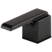 Delta Ara H267BL Metal Lever Handle Set, matte black