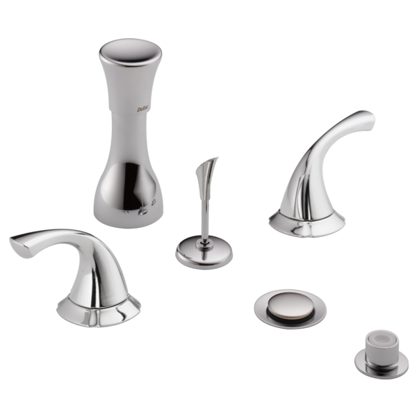 Delta Addison H292SS Metal Lever Handle Set - 2H Bathroom, chrome - view 2