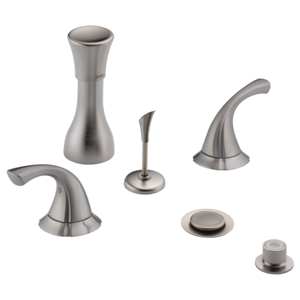 Delta Addison H292SS Metal Lever Handle Set - 2H Bathroom, stainless steel - view 2