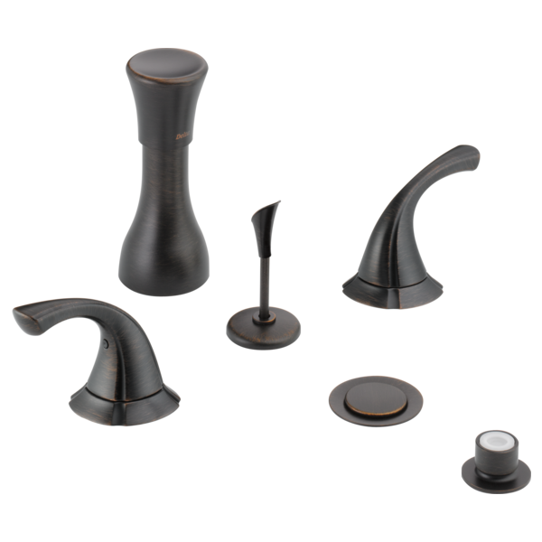 Delta Addison H292SS Metal Lever Handle Set - 2H Bathroom, venetian bronze - view 2