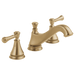 Delta Cassidy H297RB Metal Lever Handle Set - Deck Mount Bathroom & Bidet, champagne bronze - view 2