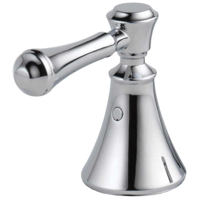 Delta Cassidy H297RB Metal Lever Handle Set - Deck Mount Bathroom & Bidet, chrome