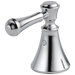 Delta Cassidy H297RB Metal Lever Handle Set - Deck Mount Bathroom & Bidet, chrome