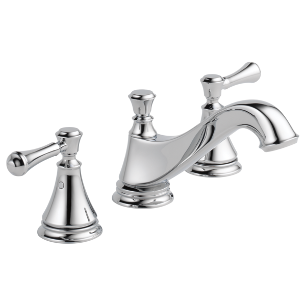 Delta Cassidy H297RB Metal Lever Handle Set - Deck Mount Bathroom & Bidet, chrome - view 2