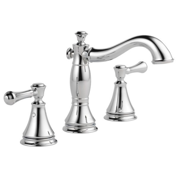 Delta Cassidy H297RB Metal Lever Handle Set - Deck Mount Bathroom & Bidet, chrome - view 5