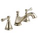 Delta Cassidy H297RB Metal Lever Handle Set - Deck Mount Bathroom & Bidet, polished nickel - view 2