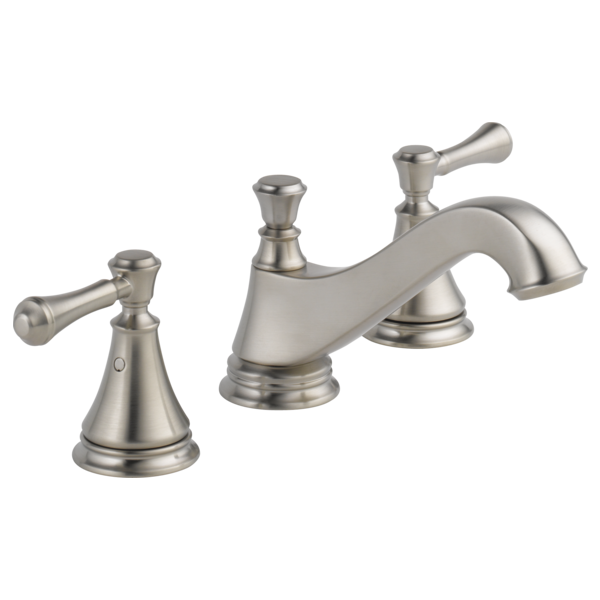 Delta Cassidy H297RB Metal Lever Handle Set - Deck Mount Bathroom & Bidet, stainless steel - view 2