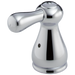Delta Leland H578SS Metal Lever Handle Kit - Transfer Valve, chrome