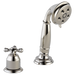 Delta Cassidy H595SS Metal Cross Handle Kit - Transfer Valve, polished nickel - view 2
