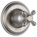 Delta Cassidy H595SS Metal Cross Handle Kit - Transfer Valve, stainless steel - view 3